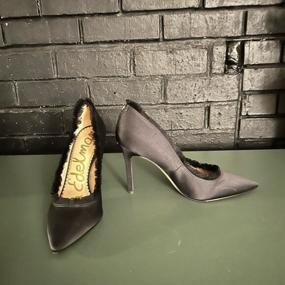 Sam Edelman Shoes - Sam Edelman 'Halan' Matte Satin Pumps